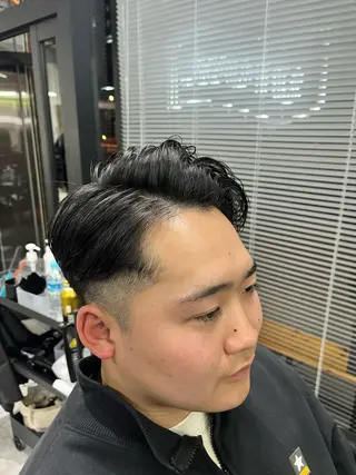 ミディアム メンズ rilune matsuoのヘアスタイル