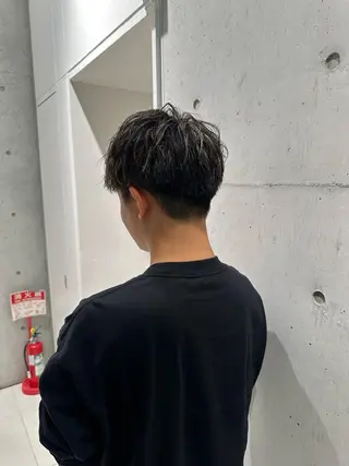 ショート 👑メンズパーマ👑 中谷 陸のヘアスタイル