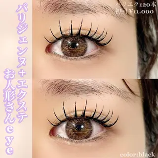 メンズ マツエク・マツパ アイブロウ Moyu eyelashのマツエク・マツパデザイン