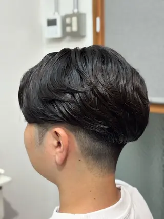 パーマ メンズ Snalyメンズ特化 スエハラのヘアスタイル