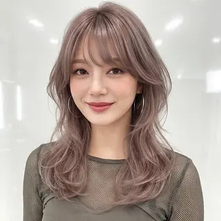 ロング 似合わせ✨透明感🫧 佐藤優斗のヘアスタイル