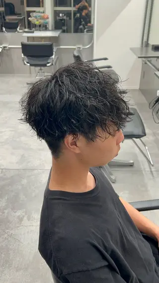 パーマ メンズ パーマ支持率No.1 店長❤️‍🔥安成弾のヘアスタイル