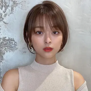 ショート 新宿　ショート・ボブ カットモデル募集のヘアスタイル