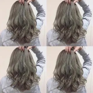 セミロング カラー ヘアアレンジ メンズスタイル ly本厚木のヘアスタイル