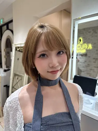 ショート 大内 杏珈のヘアスタイル