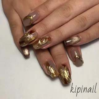 ネイル kipinail 川﨑えりかのネイルデザイン