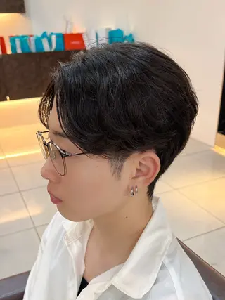 メンズ 草薙メンズ縮毛矯正 💫緒方美柚のヘアスタイル