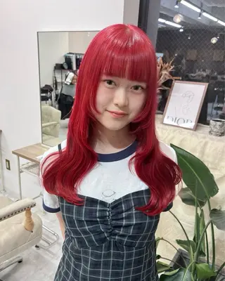 ロング カラー 🎀推しカラー🎀 Harunaのヘアスタイル