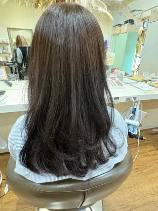 ロング レイヤー×ハイライト 🌷RINA🌷のヘアスタイル