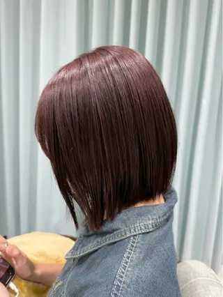 ショート カラー ハイトーン/ブリーチ /ボブ特化/SOMAのヘアスタイル