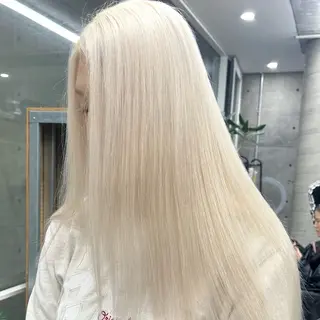 ロング カラー メンズ多数⚡ブリーチ 特化💚Acchonのヘアスタイル