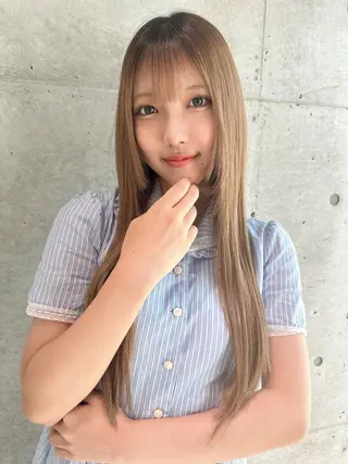 ロング ✨髪質改善特化✨副 店長椎葉信乃介のヘアスタイル