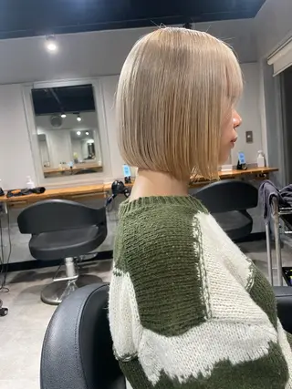 ショート カラー 🦋ボブ・ショート・ レイヤー🦋トシキのヘアスタイル