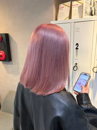 ミディアム 橋本 宇汰のヘアスタイル