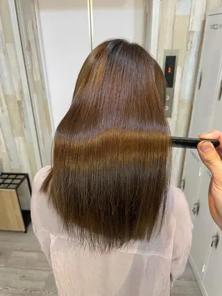 ロング カラー HIKARU店長/ ✨髪質改善/レイヤーのヘアスタイル