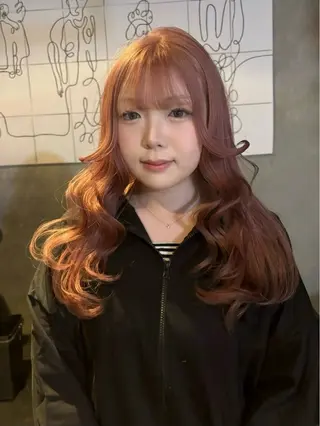 セミロング カラー moe🎀 透明感♡似合わせのヘアスタイル