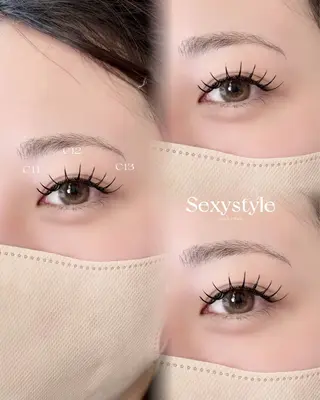 マツエク・マツパ RUNON 🎀 大阪福島 SeneLのマツエク・マツパデザイン