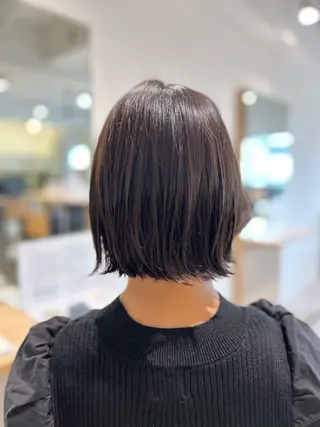 ミディアム soy kufu 川勝のヘアスタイル