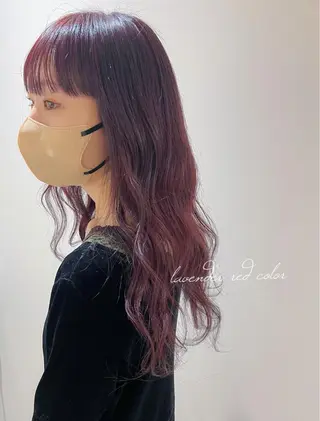 ロング カラー カラーパティシエ facce🌼ikoのヘアスタイル