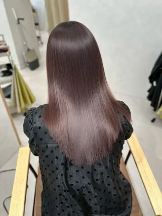 セミロング SLASHスラッシュ 兵頭　裕のヘアスタイル