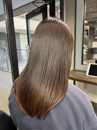 セミロング 💘札幌クロスパーマ 髪質改善💘rinaのヘアスタイル