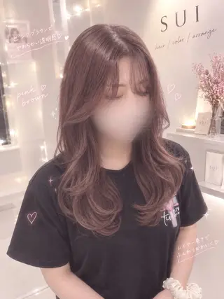 セミロング ももか💖お得に！ 艶モテ/透明感♡のヘアスタイル