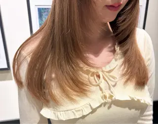 セミロング モデル様募集中 ✂️カギワダのヘアスタイル