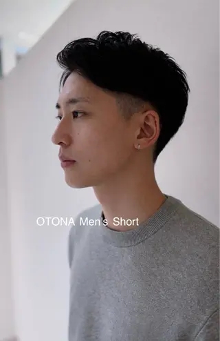 ショート メンズ 松下|個室 マンツーマン美容師のヘアスタイル