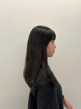 ロング カラー 韓国好き🇰🇷 美容師MIKUのヘアスタイル