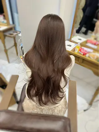 セミロング 坂本 小春のヘアスタイル