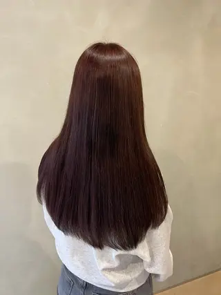 ロング カラー rame宇部高校前 /長岡のヘアスタイル