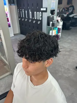 パーマ メンズ パーマ支持率No.1 店長❤️🔥安成弾のヘアスタイル