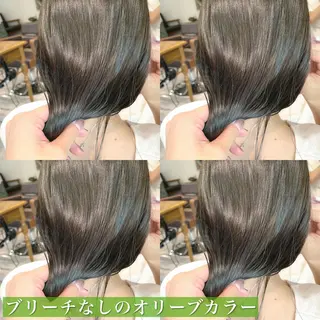 ミディアム カラー navile原宿 yumaのヘアスタイル