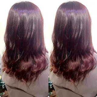 セミロング 切っぱなし💇‍♀️ イヤリング🎨龍之介のヘアスタイル