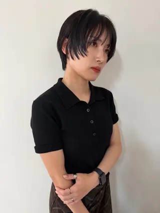 ショート 竹中 彩音のヘアスタイル