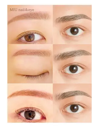 マツエク・マツパ MIU nail&eyeのマツエク・マツパデザイン