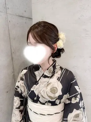 ヘアアレンジ はやしほのか｜ ヘアセット×カラーのヘアスタイル
