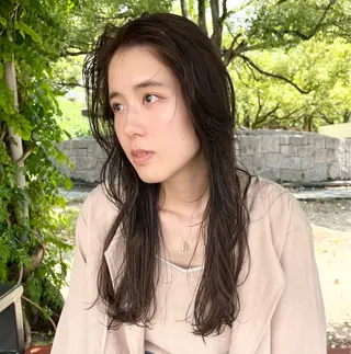 ロング カラー Hareru 豊田 修廣のヘアスタイル