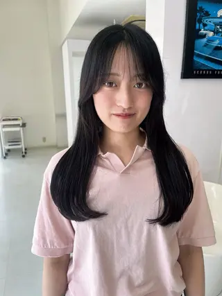 ロング カラー TaNa. 笑南(えみな)のヘアスタイル