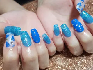 ネイル 💜bora .のネイルデザイン