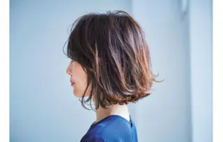 ミディアム お母さんの白髪対策 ・白髪染め/松田直敏のヘアスタイル