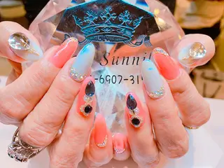 ネイル 長さだし専門店 M2 rikaのネイルデザイン