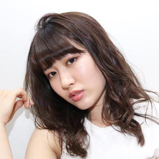 ロング 植田 敬太のヘアスタイル