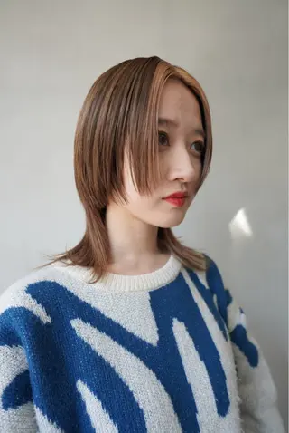 ショート カラー ヘアアレンジ HERMITAGE/ chihiroのヘアスタイル