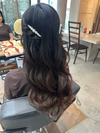 ロング RINO‎🤍🎀 𝑏𝑒𝑙𝑡𝑎のヘアスタイル