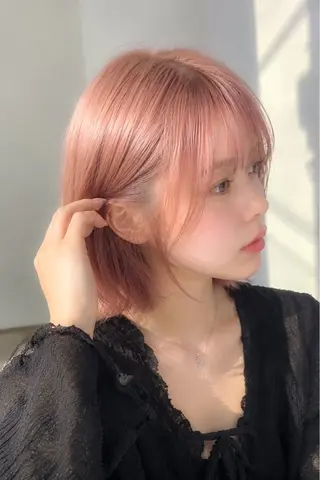 ショート カラー 🍒暖色ボブ/パーマ /りゅうき🍒のヘアスタイル