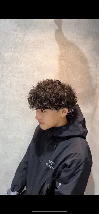 ショート カラー パーマ メンズ キッズ 🔥パーマ特化🔥 優馬のヘアスタイル