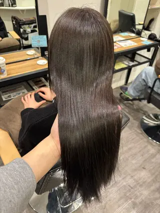 セミロング カラー ACRO Hirokiのヘアスタイル