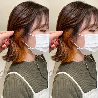 カラー 髪質改善🪄 イルミナカラー岩谷のヘアスタイル