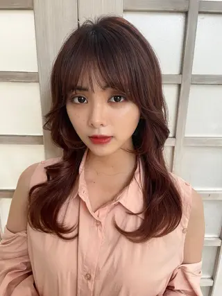 ロング ❤️ショートカット ・顔周りカット❤️のヘアスタイル